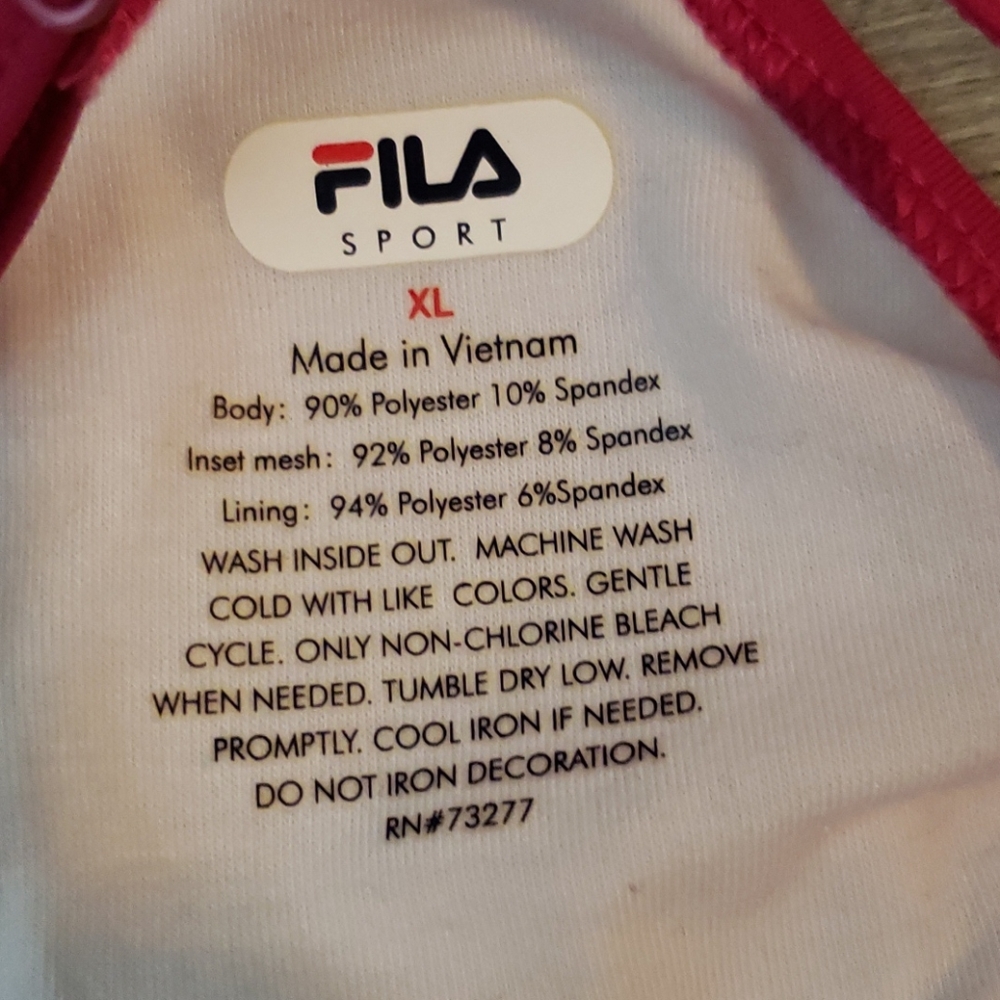 Fila Racerback Running Tank - Picture 3 of 3